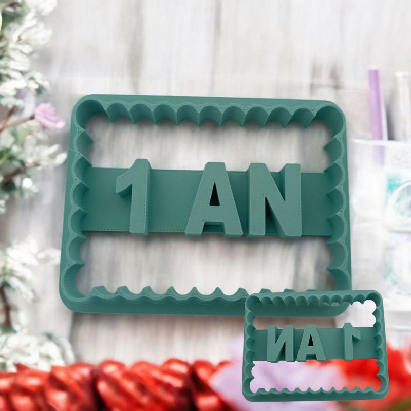 Emporte pièce Biscuit Anniversaire 1 An 🎂