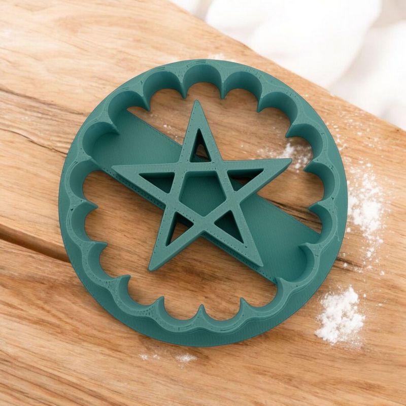 Emporte pièce Biscuit Pentagramme ⛧