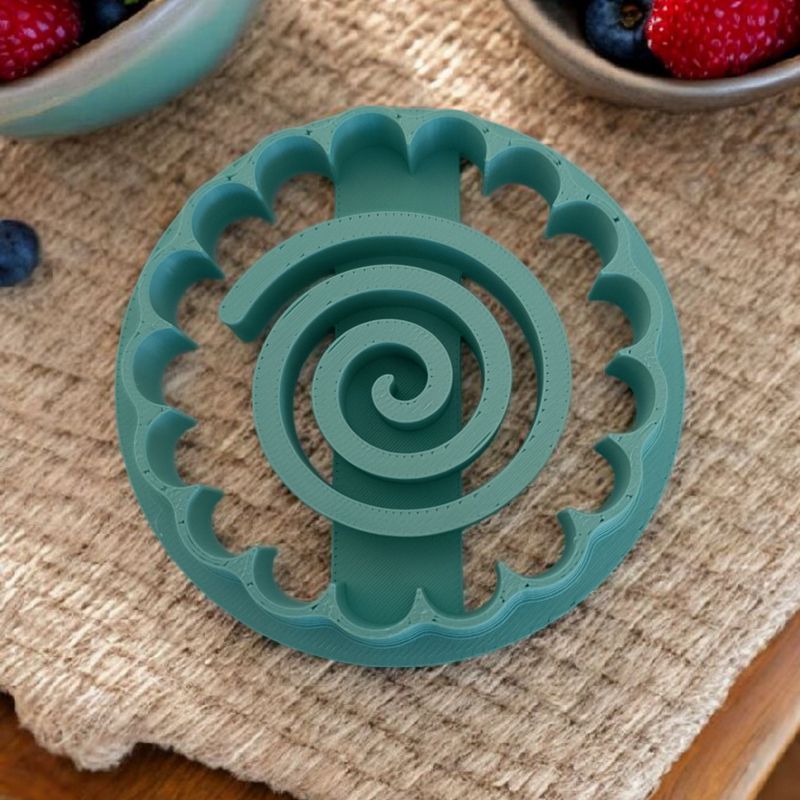 Emporte pièce Biscuit Fleur Spirale 🌀