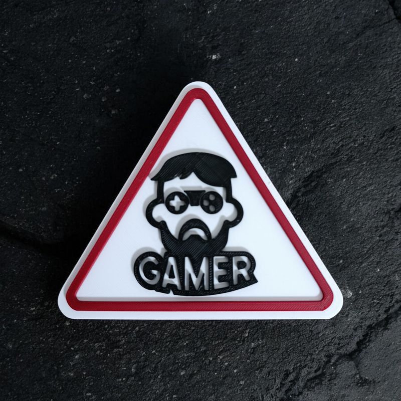 Panneau 3D ⚠ Attention GAMER