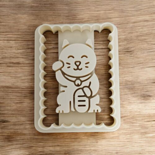 Emporte Pièce Biscuit CHAT Maneki neko | Le Monde du 3D
