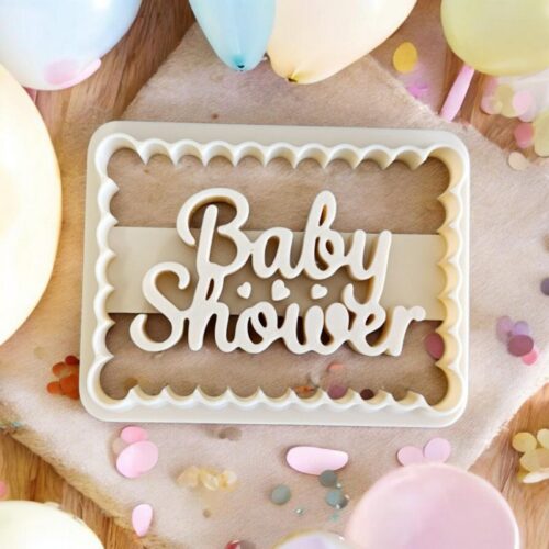 Emporte Pièce Biscuit Baby Shower | Le Monde du 3D