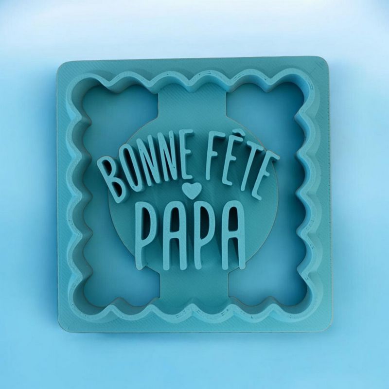 Emporte Pièce Biscuit Bonne Fête Papa 💖