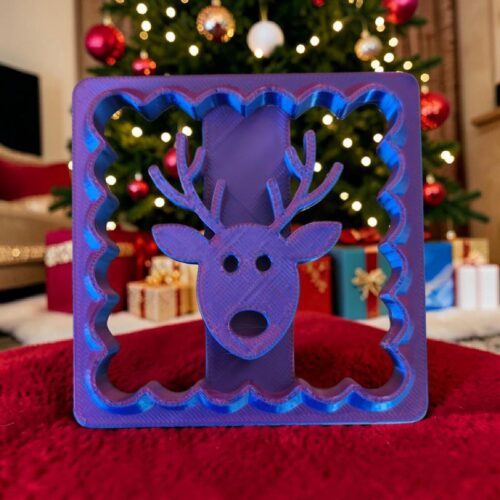 Emporte Pièce Biscuit Renne Père Noël | Le Monde du 3D