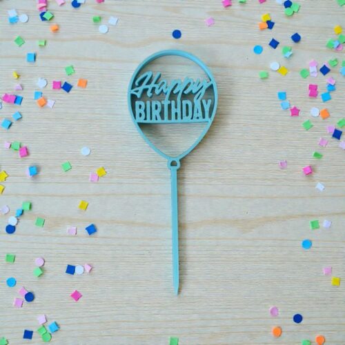 Cake Topper Happy Birthday 🎂🎉 | Le Monde du 3D