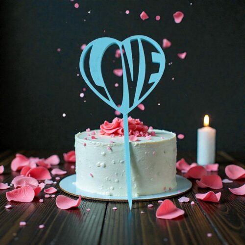 Cake Topper Coeur Love 💕 | Le Monde du 3D