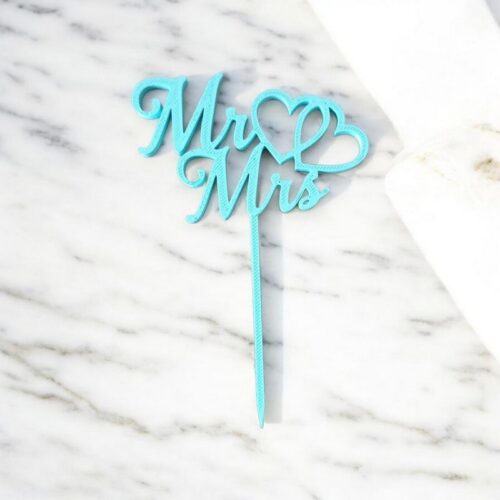 Cake Topper Mr & Mrs | Le Monde du 3D