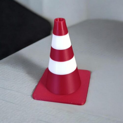 Cône 3D de signalisation chantier | Le Monde du 3D