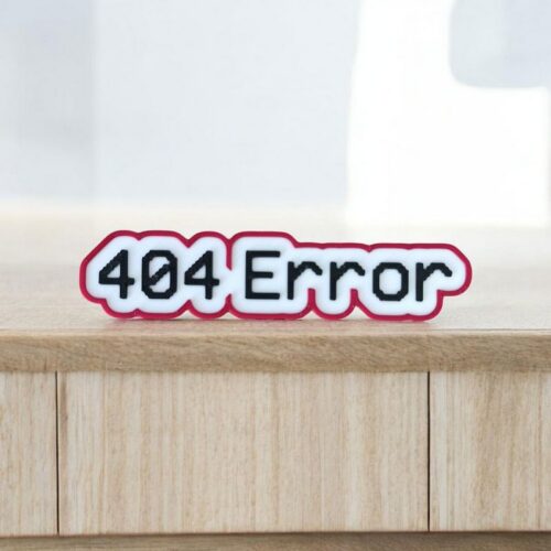 Déco 3D 404 Error | Le Monde du 3D