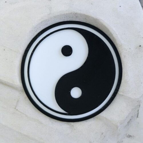 Déco 3D Yin Yang ☯️ | Le Monde du 3D