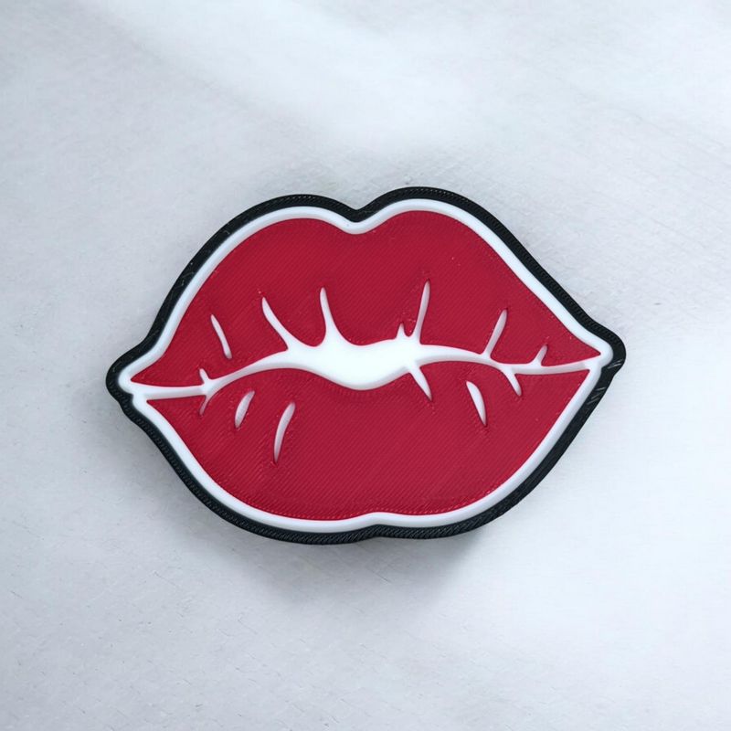 Décoration 3D Bouche 💋 | Le Monde du 3D