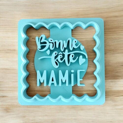 Emporte Pièce Biscuit Bonne Fête Mamie | Le Monde du 3D