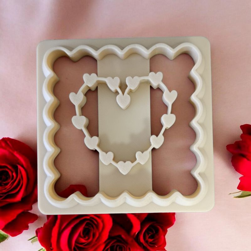 Emporte Pièce Biscuit Coeur 💖 | Le Monde du 3D