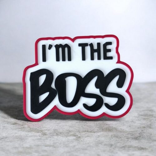 Panneau 3D I&rsquo;m the Boss | Le Monde du 3D