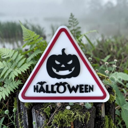Panneau 3D ⚠ Halloween | Le Monde du 3D