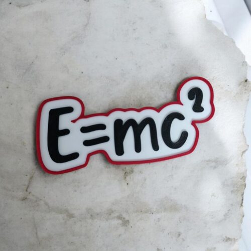 Panneau 3D E=mc2 | Le Monde du 3D