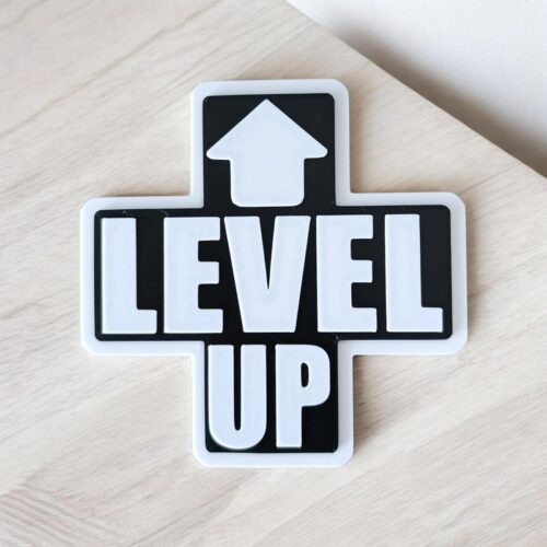 Panneau 3D Level UP | Le Monde du 3D
