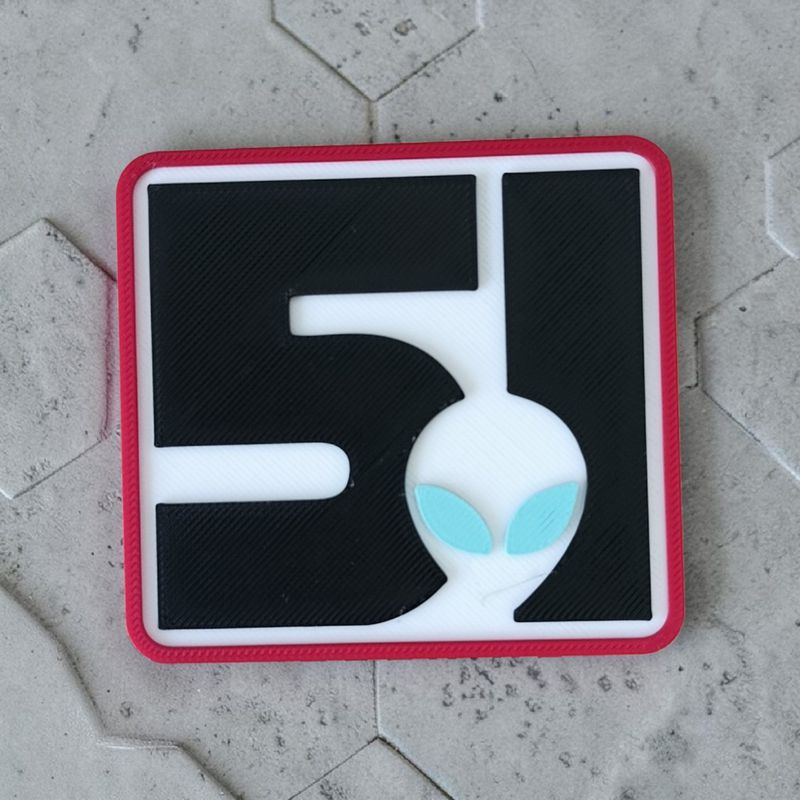Panneau 3D Zone 51 🛸👽 | Le Monde du 3D