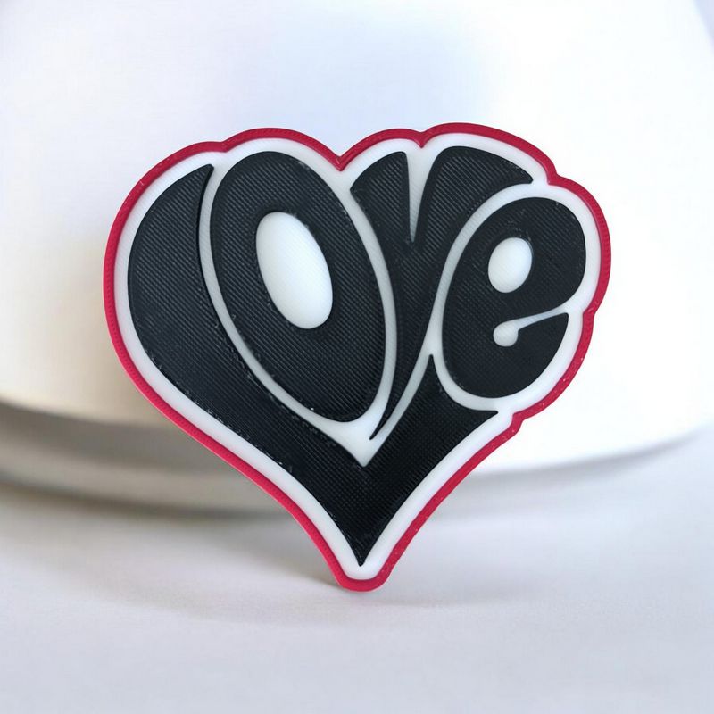 Déco 3D Coeur 💖 LOVE | Le Monde du 3D