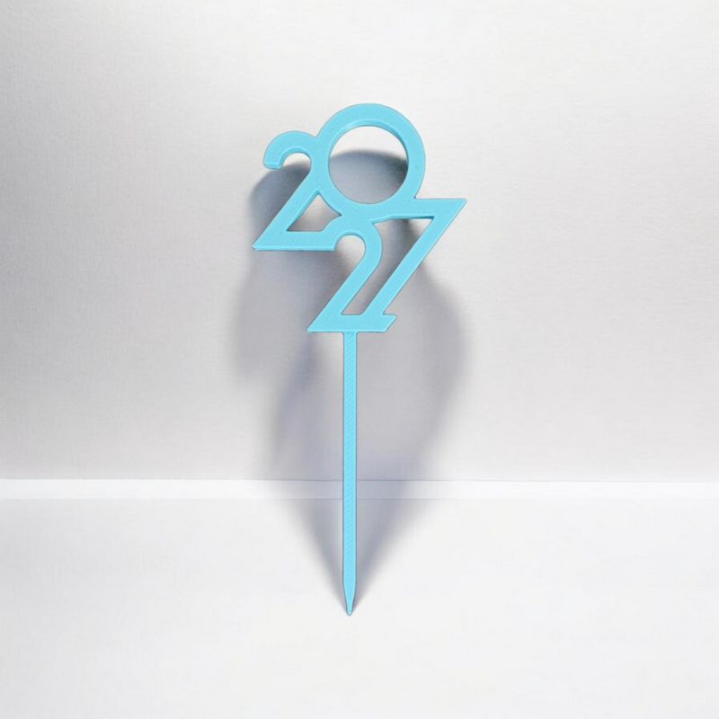 Cake Topper 2027 | Le Monde du 3D