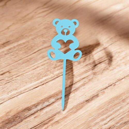 Cake Topper Ourson Coeur 🧸💕 | Le Monde du 3D