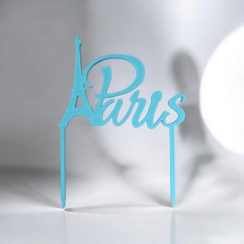 Cake Topper Paris 🗼 | Le Monde du 3D