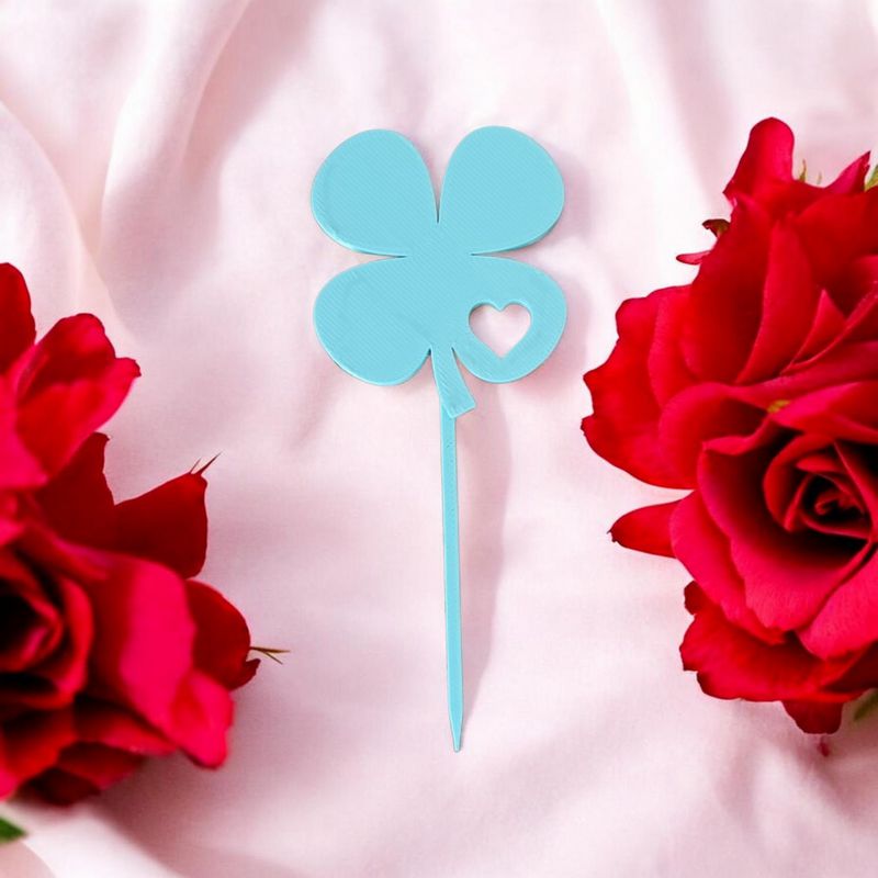 Cake Topper Trèfle à 4 feuilles 🍀 | Le Monde du 3D