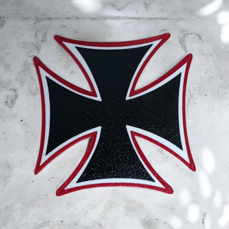 Déco 3D Croix des Templiers | Le Monde du 3D