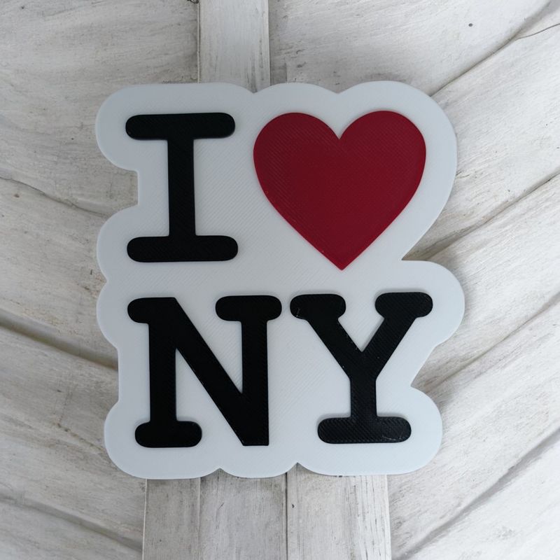 Déco 3D I LOVE New-York | Le Monde du 3D