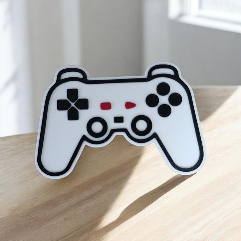 Déco 3D Manette Jeux Vidéo 🎮 | Le Monde du 3D