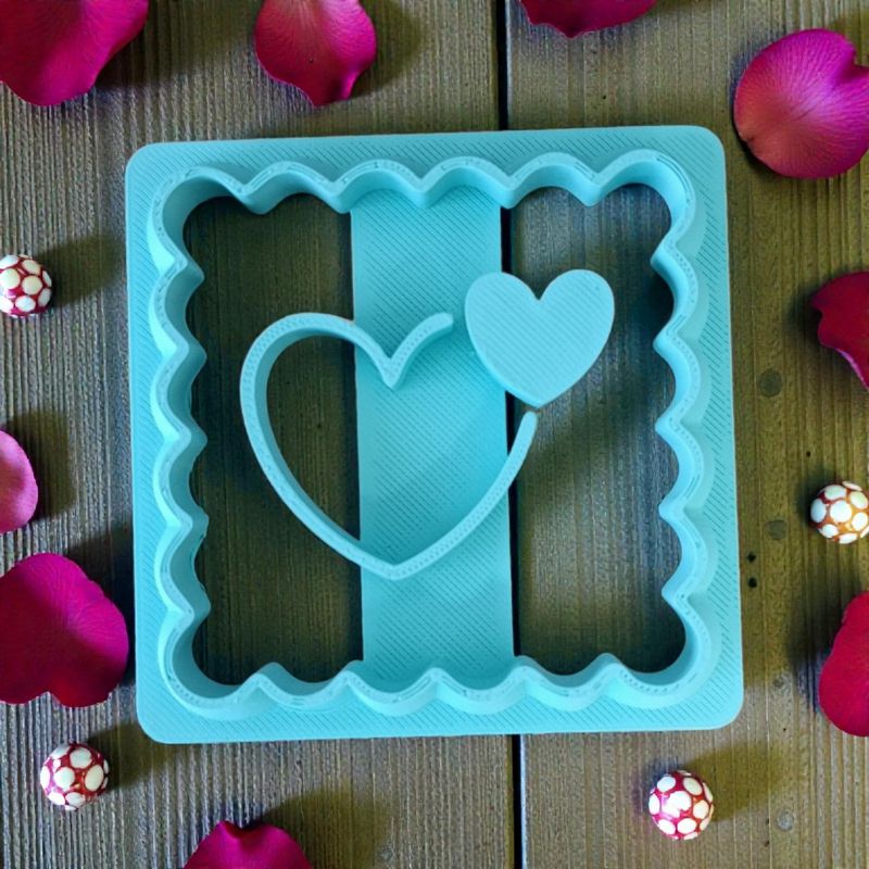 Emporte Pièce Biscuit Coeur 💖 | Le Monde du 3D
