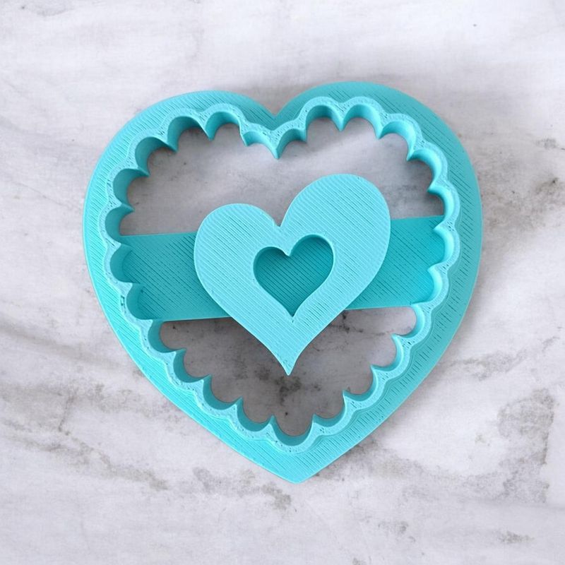 Emporte Pièce Biscuit Coeur ❤️ | Le Monde du 3D