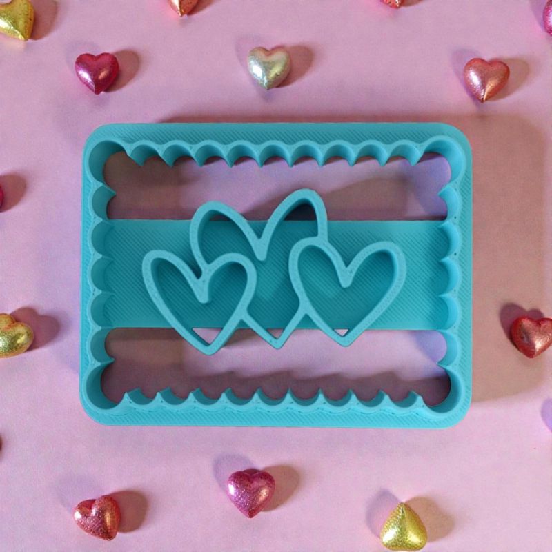 Emporte Pièce Biscuit Coeurs 💖 | Le Monde du 3D