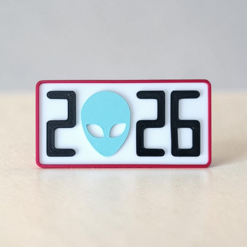 Déco 3D Alien 2026 | Le Monde du 3D