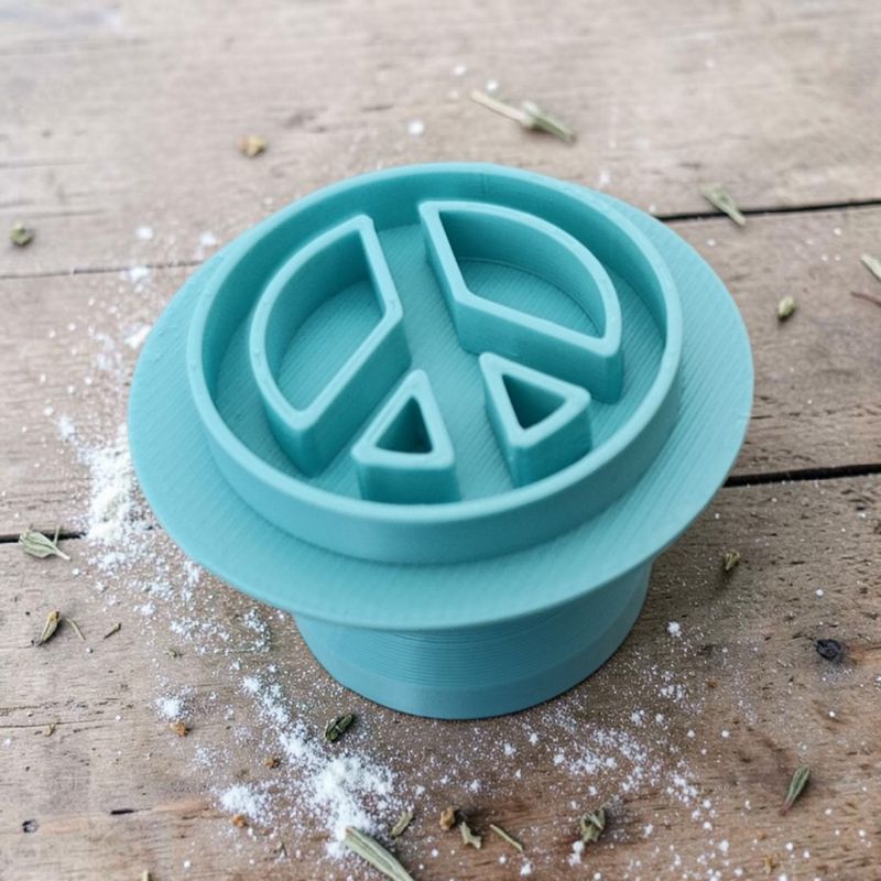 Tampon Pâtisserie Peace | Le Monde du 3D