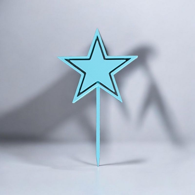 Cake Topper Etoile ⭐ | Le Monde du 3D