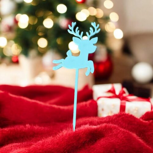 Cake Topper Renne Père Noël | Le Monde du 3D