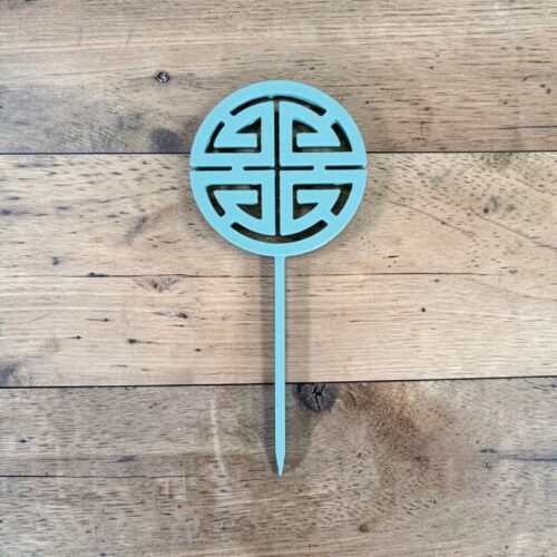 Cake Topper Symbole Chinois Chance | Le Monde du 3D