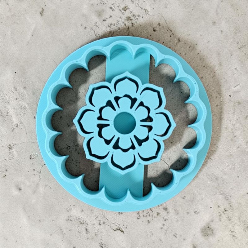 Emporte Pièce Biscuit Mandala | Le Monde du 3D