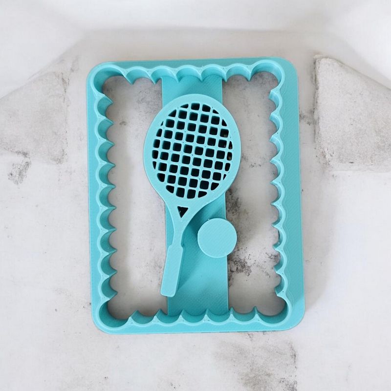 Emporte Pièce Biscuit Tennis | Le Monde du 3D