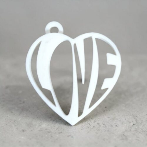 Porte-clés 3D Love 💕 | Le Monde du 3D