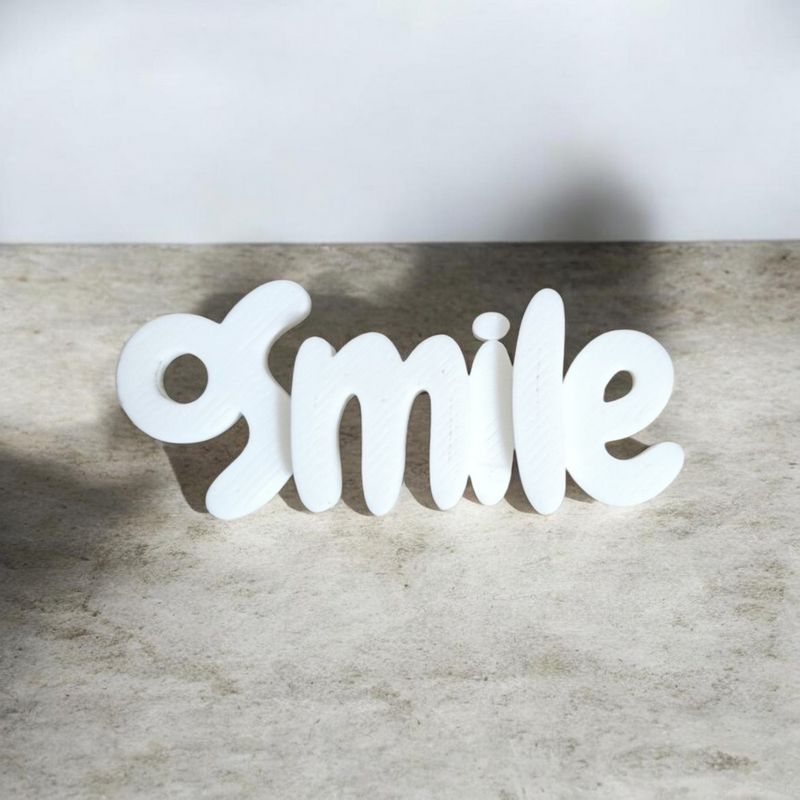 Porte-clés Smile 😃 | Le Monde du 3D