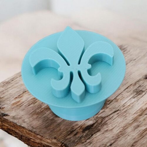 Tampon Pâtisserie Fleur de Lys | Le Monde du 3D