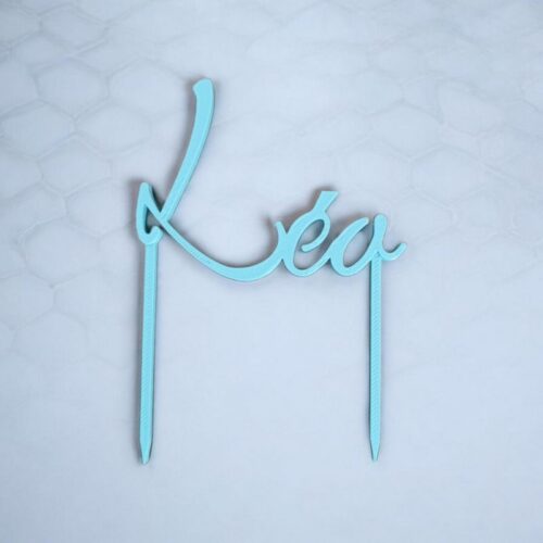 Cake Topper Prénom Léo | Le Monde du 3D