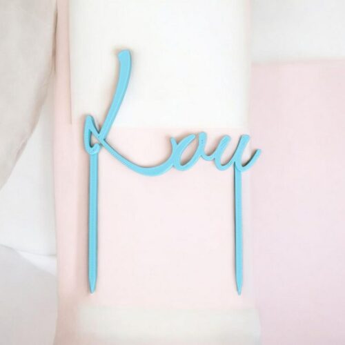 Cake Topper Prénom Lou | Le Monde du 3D