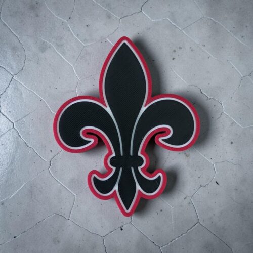 Déco 3D Fleur de Lys ⚜️ | Le Monde du 3D