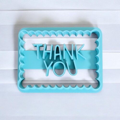 Emporte-pièce Biscuit Thank You | Le Monde du 3D