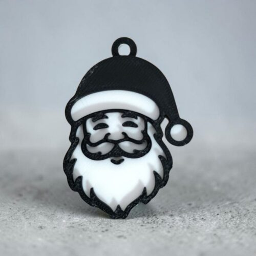 Porte-clés 3D Père Noël 🎅 | Le Monde du 3D