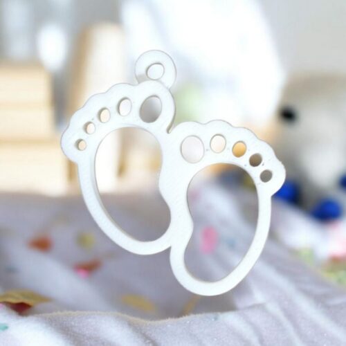 Porte-clés 3D Pieds Bébé 👣 | Le Monde du 3D
