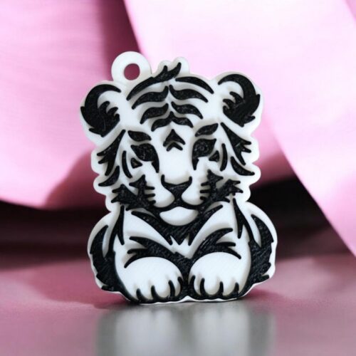 Porte-clés 3D Lion 🦁 | Le Monde du 3D